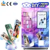 Máquina de Venda Automática Completa para Impressão de Capinhas de Celular Ponto Turístico de Shopping Center Máquina de Impressão de Capinhas de Celular DIY Autoatendimento Projeto Empreendedor