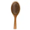 Pente de Cabelo Grande Oval com Dentes Pontiagudos e Almofada de Ar Confortável com Bolsa de Ar para Mulheres, Massageador Doméstico, Anti-Estático, Alisador de Cabelo Fofo