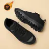 Zapatos Casuales de Punto Transpirable Estilo Británico para Hombre, Zapatos de Moda Slip-On Tendencia, Zapatos para Caminar al Aire Libre para Mujer