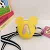 Bolsos para Niños Estilo Coreano Bolso de Hombro para Niñas Lindo Monedero Infantil de Mickey Dibujos Animados Moda PU Bolso de Hombro para Niños y Niñas