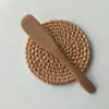 Espátula de Madeira Estilo Japonês Raspador de Bolo Faca de Sobremesa Doméstica Faca para Recheio de Pastel Faca de Recheio Utensílios Fabricante Atacado