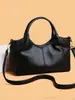 Bolso Retro para Mujer 2026 Nuevo Estilo Casual Piel Suave Bolso Cruzado de Hombro para el Trabajo y los Viajes Bolso Grande de Moda Bajo el Brazo Bolso Tote