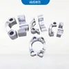 Abrazadera de Brida de Apertura Oblicua Hidráulica CAT Caterpillar SAE FS de Alta Resistencia Espesor Grueso Abrazadera de Brida Dividida/Integral Acero al Carbono Accesorios para Excavadoras