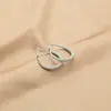 Accesorios para la Cabeza Pendientes Pequeños Frescos Macaron Simples Elegantes Pendientes Colgantes para Mujer Dulces Lindos Pinza para Oreja Acolchada
