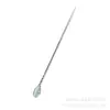 Cucharilla de té, Cuchara medidora, Cuchara de muestreo de una cabeza, Cucharilla de té de acero inoxidable 304 de alta calidad, Accesorios para té, Herramientas para matcha, Ceremonia del té