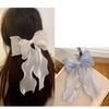 Moño Escape Princesa Pinza de Agarre Doble Cara Negro Pasador de Pelo de Alto Sentido Parte Trasera Cabeza Pinza de Tiburón Accesorios para el Cabello Sombrerería Venta al por Mayor