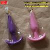 Brinquedos sexuais quadra de trás pequeno plug anal aparelho anal plug anal com contas de silicone suprimentos de camarada atacado comércio exterior