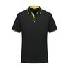 Camisa Polo de manga curta masculina Logotipo impresso personalizado Roupas de trabalho Equipe de negócios Escritório Cultura Camisa Exposição Atividade Publicidade Camisa