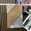 Lenço de Seda Masculino para Negócios, Lenço de Seda Twill Fashion de Alta Qualidade, Lenço Longo com Franjas de Camada Dupla Atacado