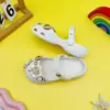 2026 Novo Verão Carta Camélia Princesa Infantil Ballet Tamancos EVA Outdoor Fechado na Ponta Chinelos de Praia
