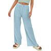 Pantalones Casuales de Moda para Mujer 2024 Amazon Más Vendidos de Algodón y Lino con Múltiples Bolsillos y Hebilla de Uña