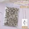 1440 Diamantes de fondo plano de forma especial Super Flash Mini Cristal K9 Uñas de diamante DIY Joyería de uñas de diamante al por mayor