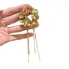 Aretes de Borla de Pétalos Metálicos de Aguja Plateada, Lujo Accesible y Aretes de Gama Alta, Diseño Personalizado de Nicho, Aretes Exagerados