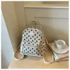 Bolso grande de lunares estilo ins coreano para mujer, simple, fresco, lindo y versátil, tipo tote o de hombro