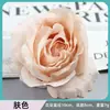 Cabezas de Rosas Artificiales, Tamaño Mediano, Núcleo Envuelto, Decoración de Pared, Accesorios para el Frente del Coche, Flores de Seda, Decoración DIY, Adornos para Ropa, Ramos de Flores Artificiales