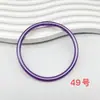Pulsera de Silicona Brillante Europea y Americana Transfronteriza Nueva Placa Metálica Ligera Color Oro Foil 0.5 Pulsera de Silicona para Mujer