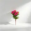 Plataforma Transfronteiriça Mais Vendida Flores Artificiais Phlox, Flores Artificiais Multicoloridas para Decoração, Flores Artificiais para Decoração de Casa e Exterior