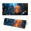 Mouse Pad Drop Shipping One Piece Borda Antiderrapante Grande Trava de Borda Pad para Teclado de Escritório Venda Quente Desenho Animado Anime Meninos Cafeteria Mesa Mat