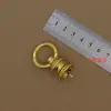 Manualidades, Juguetes y Accesorios, Varios Cabezales Colgantes Chapados en Oro y Plata, Materiales para Manualidades, Cabezales Colgantes de Cuerda 1-3 cm