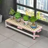 Tablero de Extensión para Repisa de Ventana Repisa de Balcón Ampliada Estante Largo para Macetas Estante de Almacenamiento para Suculentas en Ventana Soporte de Plantas Apilable