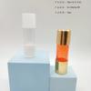 Botella gotero de plástico PETG de 15 ml a prueba de polvo tipo prensa para dispensar esencia cosmética Caja vacía para paleta de sombras de ojos personalizada