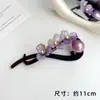 Presilha Flor Torcida Volume Grande de Cabelo 2025 Novo Estilo Acessório de Cabelo para Nuca Grampo de Cabelo de Alto Padrão Novo Estilo Chinês para Mulheres