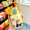 Termo Judy de Zootopia Acero Inoxidable Taza Elegante de Aspecto Premium para Estudiantes Mujeres y Niños Portátil Taza de Nick Barriga Grande