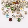 Rhinestones Pontiagudos Coloridos Brilhantes de 6mm, Diamante de Imitação, Ponto de Venda Quente para Nail Art, Brincos de Hélice e Lóbulo, Acessórios para Joias DIY