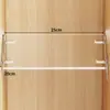 Prateleira Divisória de Guarda-Roupa Acrílica Sem Furos, Rack de Armazenamento Embutido para Sapateira, Divisória de Armário de Armazenamento, Personalizável