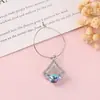 Accesorio de joyería de aro grande triangular hueco de estilo coreano con diamantes completos, pendientes de aro redondos dulces y elegantes con colgantes de cristal deslumbrantes multicolor