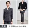 Traje de doble botonadura para otoño e invierno, atuendo profesional OL para mujer, elegante y sofisticado, adecuado para joyería, gerente de hotel y vestimenta de trabajo