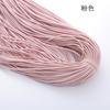 2mm brilhante alta elástica elástico elástico todo pacote cor corda elástica artesanal DIY acessórios de corda de cabelo acessórios de cabelo anel de cabelo corda