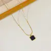 Popular Collar de Acero Inoxidable Completo con Diseño de Nicho para Mujer, Adecuado para el Trabajo Diario, Elegante y Lujoso, Recubrimiento de Oro Real de Alta Gama, Cadena Versátil para la Clavícula