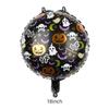 Comercio Exterior Globos de Película de Aluminio de Halloween de 18 Pulgadas Sudamérica Día de Todos los Santos Decoración de Fiesta Globos de Ambiente Festivo