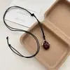 Colar Pendente Longo Versátil Estilo Simples Ins Igual ao de Blogueira Coreana com Frasco de Perfume que Balança para Mulheres