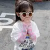 Gafas de sol para niños gafas de sol para niños protección UV moda retro dibujos animados a prueba de sol para bebé fotografía gafas de pasarela