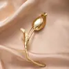 Broche de metal exagerado de forma de palma tridimensional de nicho de alta gama europeo y americano moda transfronteriza personalidad corsage simple mujer