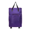 Bolsa de Viaje Plegable de Gran Capacidad, Unisex, con Ruedas Universales, Tela Oxford Impermeable, Bolsa de Viaje para Viajes de Negocios de Corta Distancia