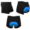Ropa interior de ciclismo con cojín de silicona engrosado, ropa interior de verano para ciclismo para hombres y mujeres, transpirable