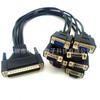 Cabo Hdb62 Macho para 8 Portas Seriais Db9 Cabo Scsi Cabo Db9 Porta Com Cabo Multi-Interface Cabo de Controle Industrial