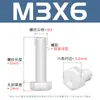 Parafusos Sextavados de Nylon Branco Parafusos de Plástico Pa66 Parafusos Sextavados Isolados de Plástico M3M4M5M6-M12