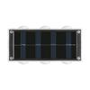 Lámpara Solar de Lavado de Pared para Exteriores Lámpara de Pared para Patio Exterior a Prueba de Lluvia Lámpara de Pared para Jardín de Villa Foco de Paisaje Lámpara de Pared Periférica Decorativa