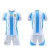 Uniforme de fútbol de la selección nacional argentina 24-25B, ropa para niños, uniforme de entrenamiento para adultos, camiseta de 16 yardas, talla 3XL