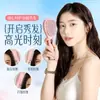 Peine de Masaje Telescópico Portátil, Peine para Alisar y Dar Volumen al Cabello de Uso Doméstico, Peine Limpiador del Cuero Cabelludo y Antiestático para Peinar el Cabello de Mujer