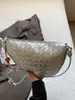 Bolsa Croissant Trançada para Mulheres 2026 Novo Estilo Elegante e Estiloso Bolsa de Ombro Transversal Feminina Formato de Croissant