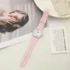 Versão Coreana Simples Macaron Ins Celebridade da Internet Novo Estilo Floresta Mostrador de Relógio Moda Feminina Relógio Feminino Atacado