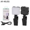 Luz de relleno para fotografía al aire libre, para vlogs, luz de ambiente para cámara de mano, luz de bolsillo portátil cuadrada, luz LED