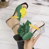 Sandálias Confortáveis Estilo Francês Transfronteiriças Europeias e Americanas para Mulheres, Novos Modelos de Comércio Exterior, Sandálias Estilo Fada Florais de Bico Quadrado Tamanho Grande