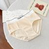 Plus size 8326 bebê classe A algodão puro algodão simples esportes puro algodão menina meados - cintura cueca três