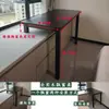 Mesa para Bay Window de Madeira Maciça, Mesa para Peitoril de Janela com Pernas Altas e Baixas, Mesa de Estudo Longa e Curta para Quarto de Casa, Mesa de Computador